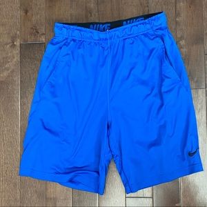 Nike dri fit running shorts (adult medium)